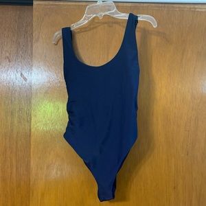 Aerie low back one piece bathing suit